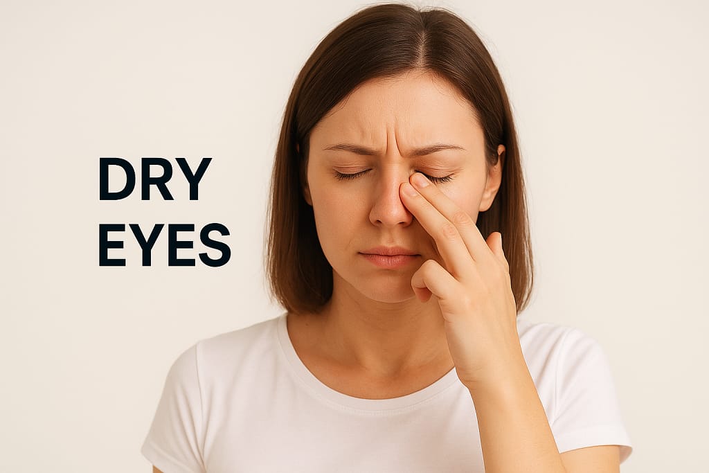 dry eyes slika