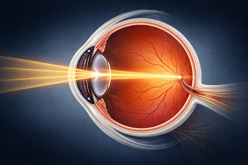 Presbyopia solutions and eye anatomy