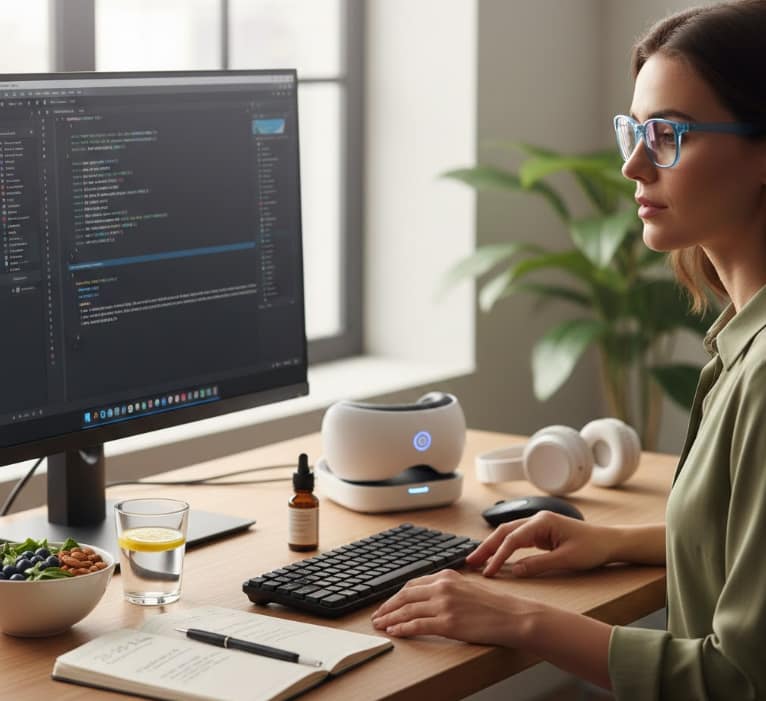 daily eye care routine for people working from screens